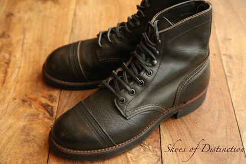 Chaussures bottes cuir - en, noir