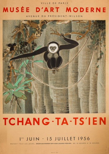 Tchang ien affiche - tchang-ta-ts'ien,