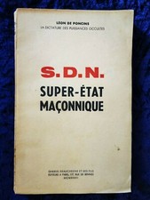 De Poncins S.D.N Super état