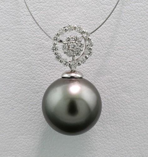 Pendentif perle tahiti 12 - pendentif,