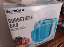 Sorbetière duo Silver crest - TBE - VENDU DANS SON EMBALLAGE ORIGINE