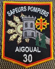 ECUSSON PATCH SAPEURS POMPIERS