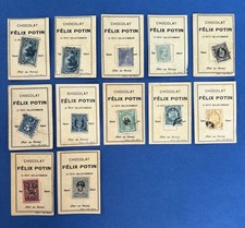 Chocolat Felix Potin 1900 Le petit collectionneur timbres des Ameriques
