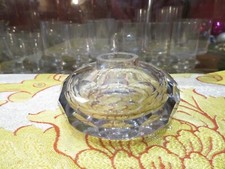 grande ancienne cuve d encrier epoque XIXe en cristal taillé