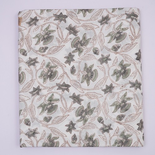 Tissu indien imprimé floral