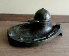 Ancien cendrier casque de