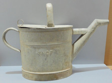 -ANCIEN GRAND ARROSOIR METAL Zingué de GARE de TRAIN Marqué SNCF COLLECTION