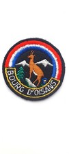 ECUSSON PATCH BOURG-D'OISANS SKI MONTAGNE ISERE