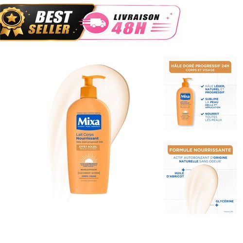 Mixa autobronzant lait corps - lait,