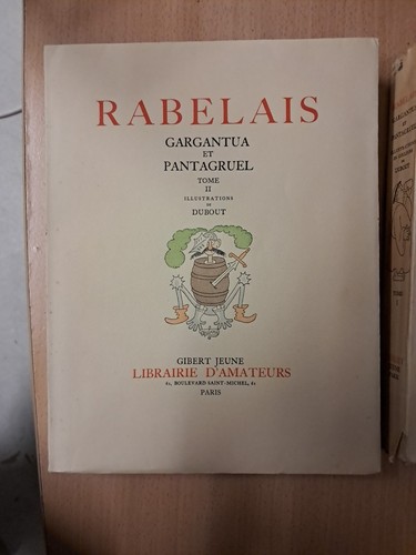 Dubout rabelais gargantua - gargantua, et