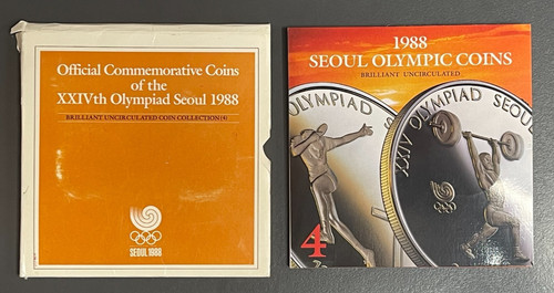 Beau coffret seoul olympics - coffret, bu