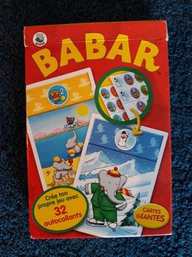 Petit jeu cartes babar - petit,