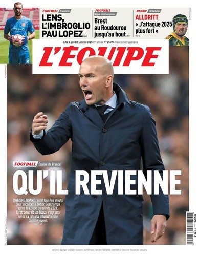 Equipe janvier 2025 - janvier,