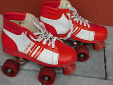 ORIGINAL vintage LOT 2 PATINS à ROULETTE taille 34.5-35 PLAYCREW Roller skates