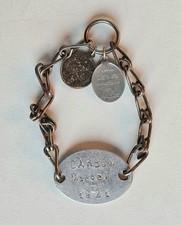 Plaque d´identité Militaire