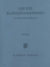 Easy Piano Variations from the