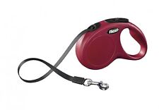 LAISSE ENROULEUR FLEXI NEW CLASSIC SANGLE  XS ROUGE 