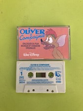 Oliver Et Compagnie Walt Disney Cassette Audio Vintage 