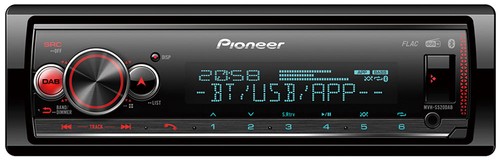 Pioneer mvh s520dab autoradio - pioneer,