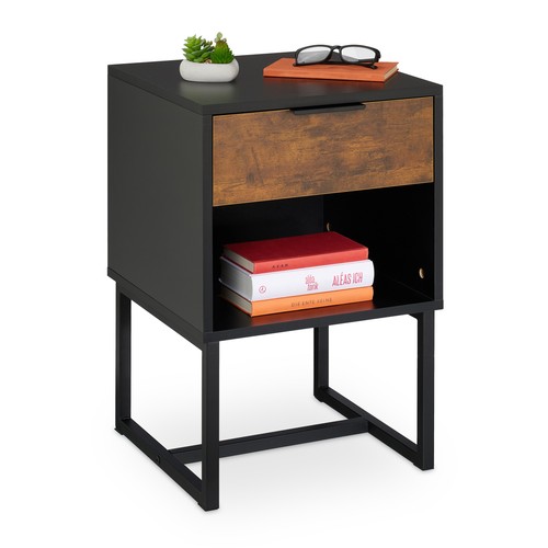 Table chevet rangement - table,