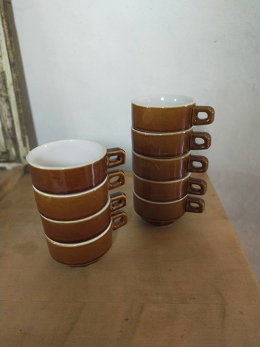 Lot neuf tasses - lot, chocolat