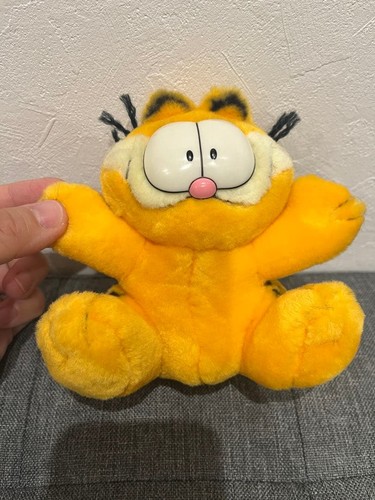 Peluche garfield vintage yeux - peluche,