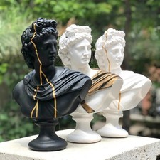 Lot de 3 sculptures buste