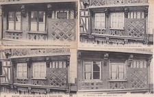 Lot 4 cartes postales