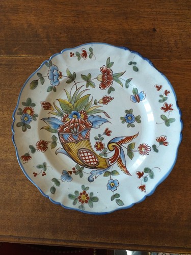 Ancienne assiette céramique