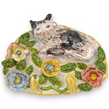 Crochets en Céramique Sicilienne,Porte- Clés Ou Maniques Avec 2 Crochets,12 H X