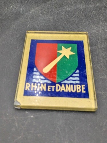 Fixé sous verre rhin - rhin, et