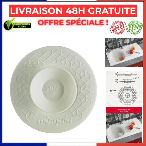 Bouchon évier lavabo