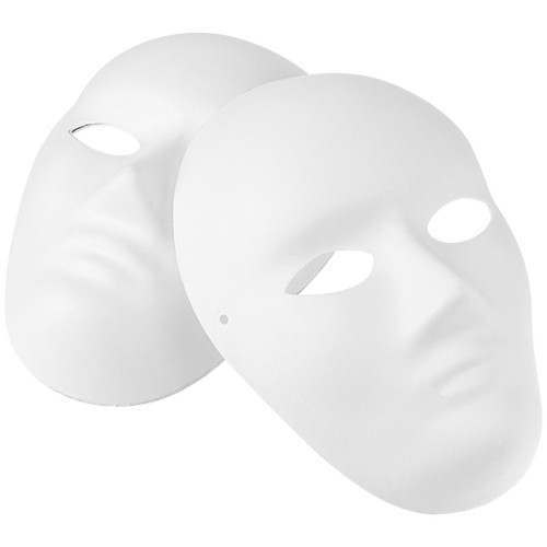Pcs masques vierges à - 4,