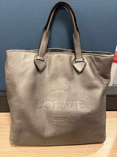 Loewe metallic gray logo - loewe,