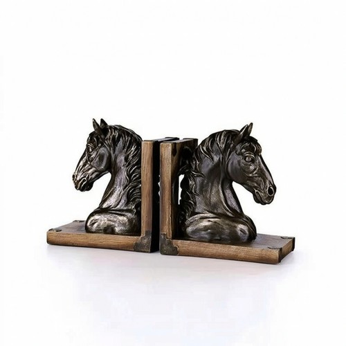 Serre livres tête cheval - serre-livres,