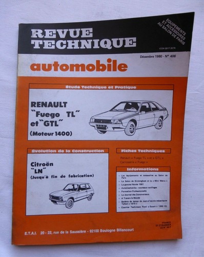 Rta revue technique automobile - technique,