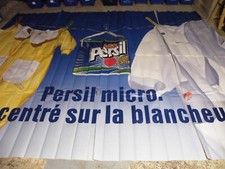 lessive persil micro * affiche publicitaire 4*3metres en 8 panneaux
