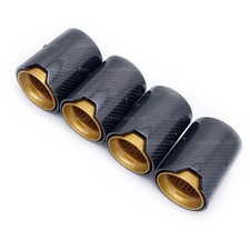 BMW M2 M3 M4 Échappement Carbone Embouts Or Fibre Mp Mpe F87 F80 F82 F83 Par