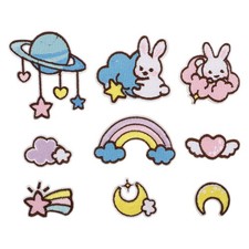  9 Pcs Patch Personnalisé Vetement Correctifs De Broderie Patchs Pour Chapeaux