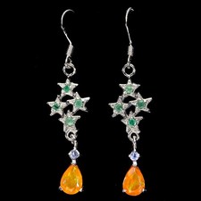 925 Argent Sterling Boucles