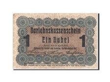 Billet, Allemagne, 1 rouble, 1916, 17.4.1916, KM:R122a, SS