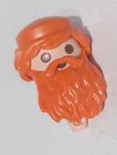 PLAYMOBIL TÊTE BARBE PERRUQUE