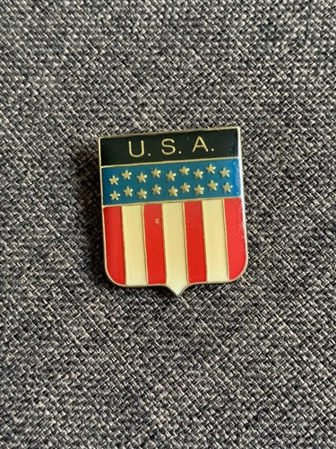 Pin blason drapeau usa - pin's,