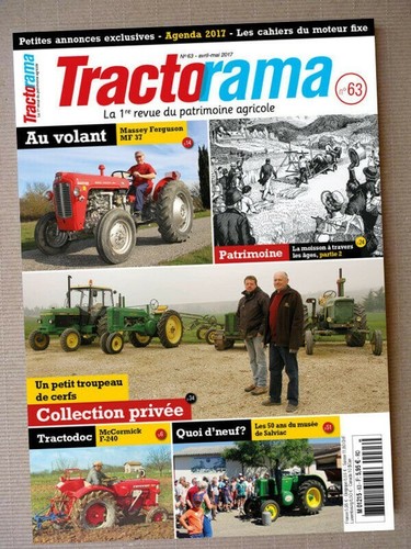 Tractorama massey - tractorama, n°63,