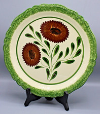 GRAND PLAT ROND FAIENCE SAINT