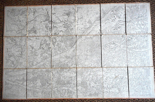 Carte map cassini - map, xviii