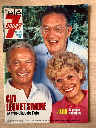 Télé jours 08 1985 - télé, 10/08/1985