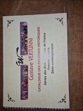 Gustave VERTUNNI-Catalogue Des Figurines Historiques