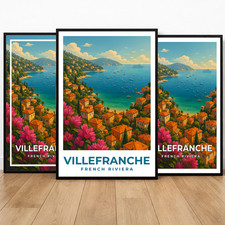 Affiche Villefranche-sur-Mer