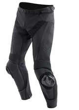 Pantalon cuir noir pour